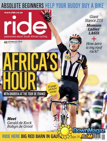 Ride South Africa - September 2015 Ride South Africa - September 2015