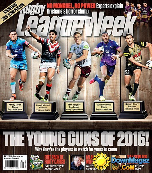 Rugby League Week - 7 July 2016 Rugby League Week - 7 July 2016