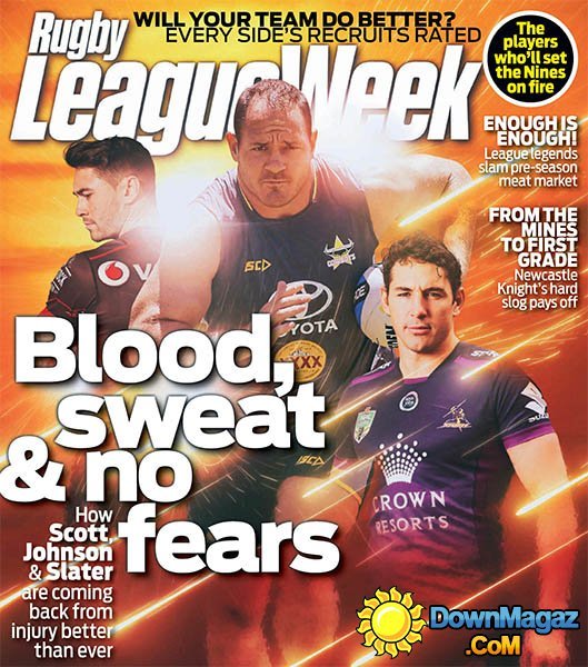 Rugby League Week AU - Issue 1 2016 Rugby League Week AU - Issue 1 2016