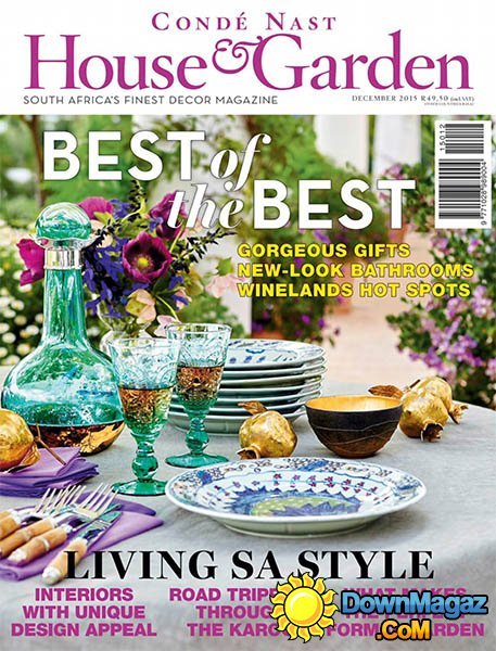 Condé Nast House & Garden SA - December 2015 Condé Nast House & Garden SA - December 2015