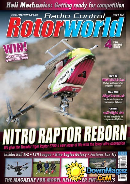 Radio Control Rotor World - August 2015 Radio Control Rotor World - August 2015