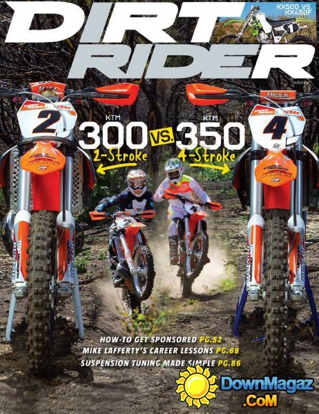 Dirt Rider - August 2014