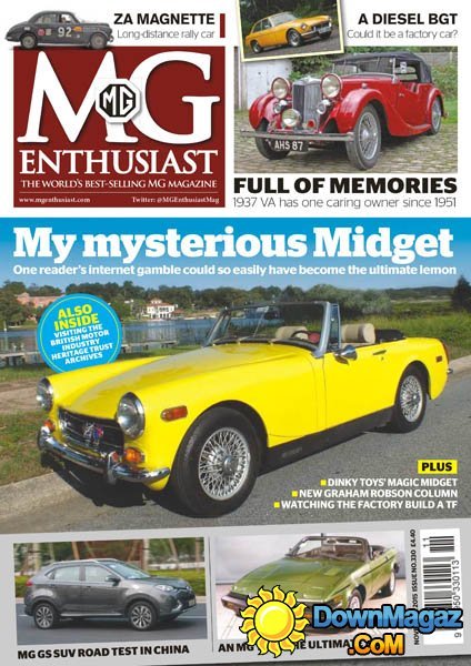 MG Enthusiast UK – November 2015 MG Enthusiast UK – November 2015
