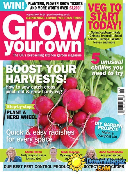 Grow Your Own - August 2016 Grow Your Own - August 2016