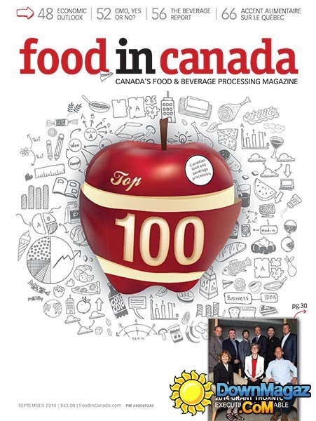 Food In Canada - September 2014 Food In Canada - September 2014