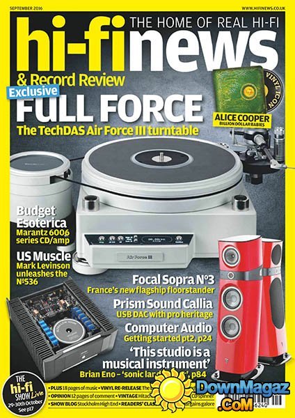 Hi-Fi News - September 2016