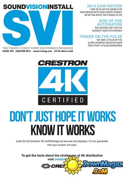 Sound Vision Install - January/February 2014 Sound Vision Install - January/February 2014