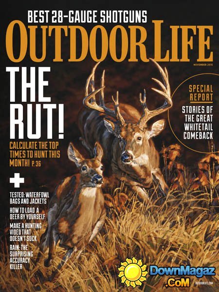 Outdoor Life USA - November 2015