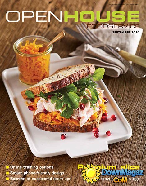 Open House Food Service - September 2014 Open House Food Service - September 2014