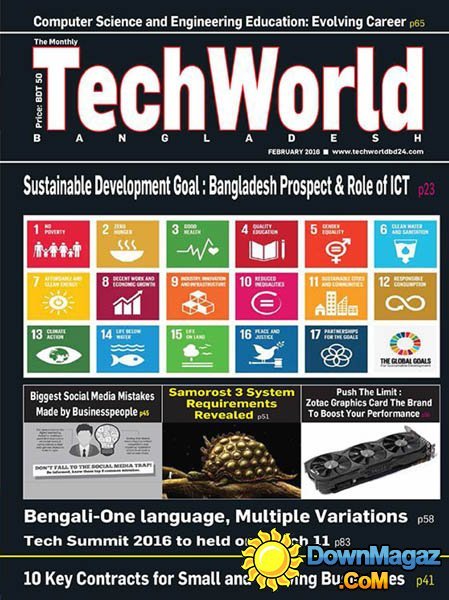 The Monthly Techworld Bangladesh - February 2016 The Monthly Techworld Bangladesh - February 2016