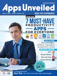 Apps Unveiled - 07.2018 Apps Unveiled - 07.2018