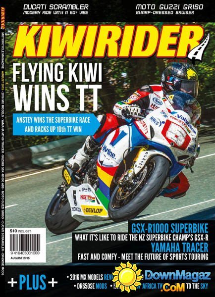 Kiwi Rider New Zealand - August 2015 Kiwi Rider New Zealand - August 2015