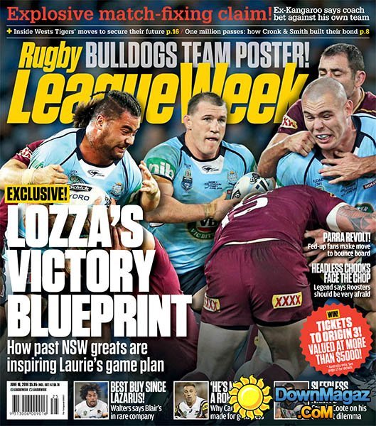 Rugby League Week - June 16, 2016 Rugby League Week - June 16, 2016