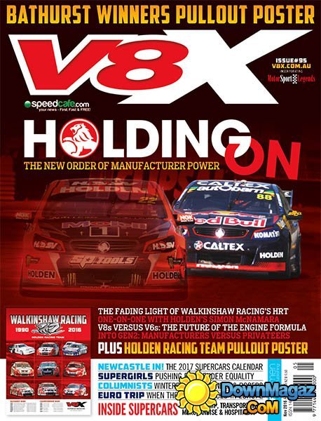 V8X Supercar - November 2016 V8X Supercar - November 2016
