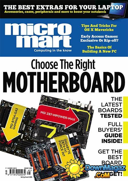 Micro Mart - 7 November 2013