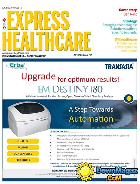 Express Healthcare - October 2014 Express Healthcare - October 2014