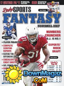 Lindy's Sports Fantasy Football 2017 Lindy's Sports Fantasy Football 2017
