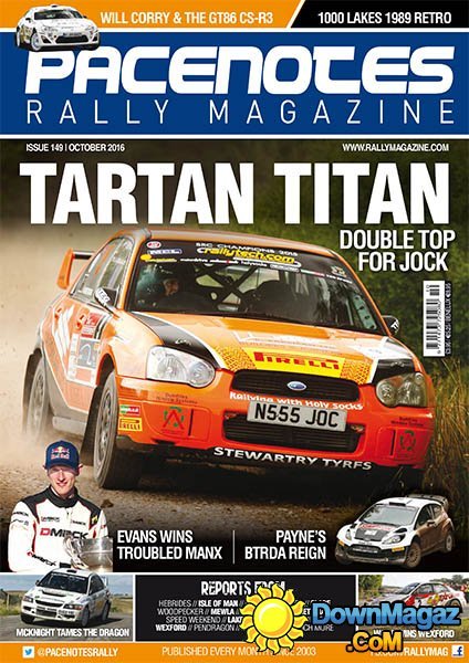 Pacenotes Rally - October 2016 Pacenotes Rally - October 2016