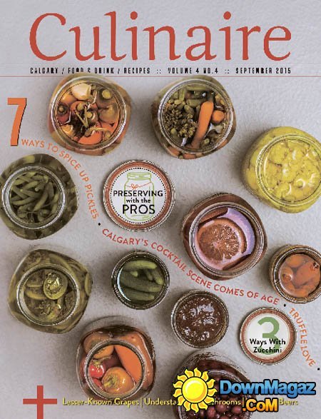 Culinaire CA - September 2015 Culinaire CA - September 2015