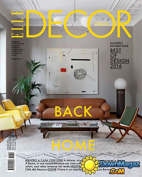 Elle Decor IT - Settembre 2016 Elle Decor IT - Settembre 2016