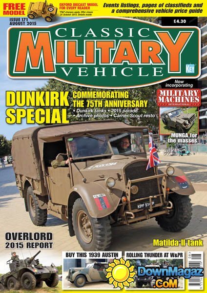 Classic Military Vehicle UK - August 2015 Classic Military Vehicle UK - August 2015