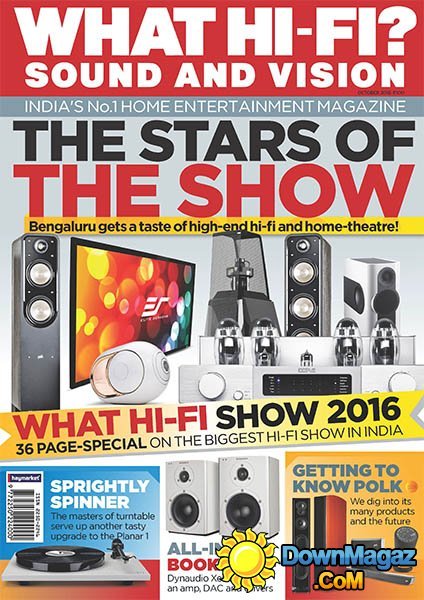 What Hi-Fi? Sound and Vision IN - October 2016 What Hi-Fi? Sound and Vision IN - October 2016