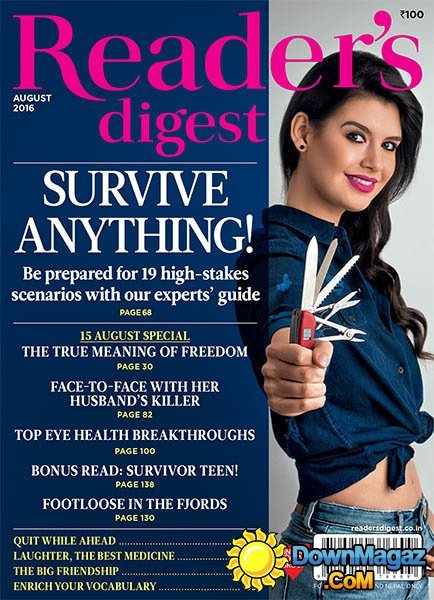 Reader's Digest IN - August 2016 Reader's Digest IN - August 2016