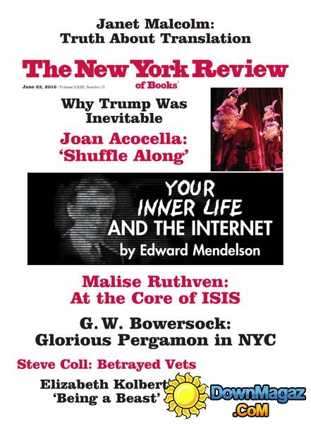 The New York Review of Books - 23 June 2016 The New York Review of Books - 23 June 2016
