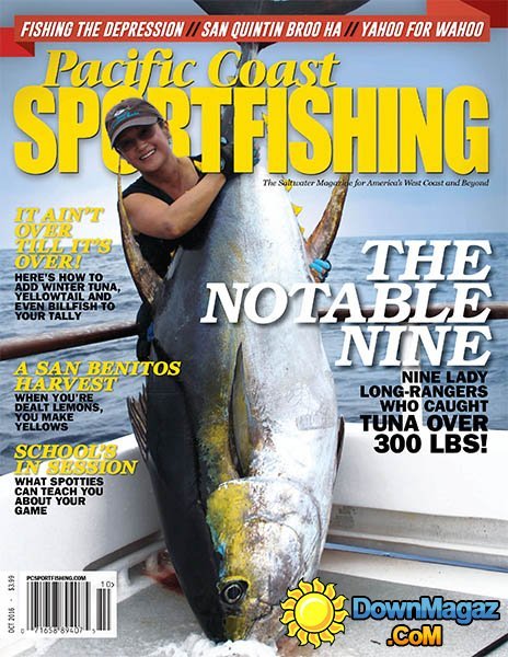 Pacific Coast Sportfishing - October 2016