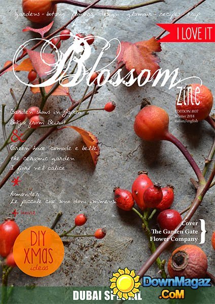 Blossom zine - Edition #7 Winter 2015 Blossom zine - Edition #7 Winter 2015