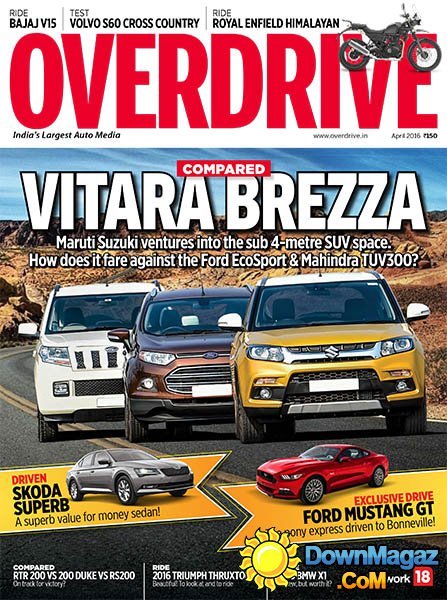 Overdrive IN - April 2016 Overdrive IN - April 2016