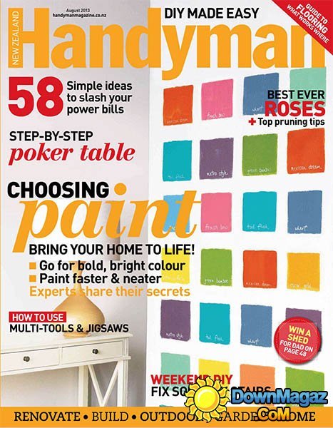 Handyman New Zealand - August 2013 Handyman New Zealand - August 2013