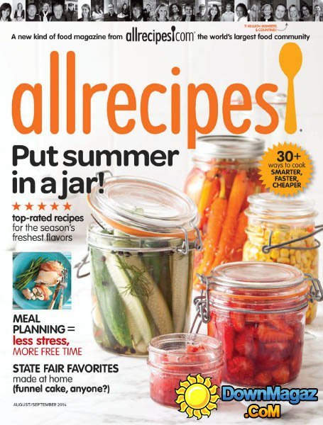 Allrecipes - August/September 2014 Allrecipes - August/September 2014
