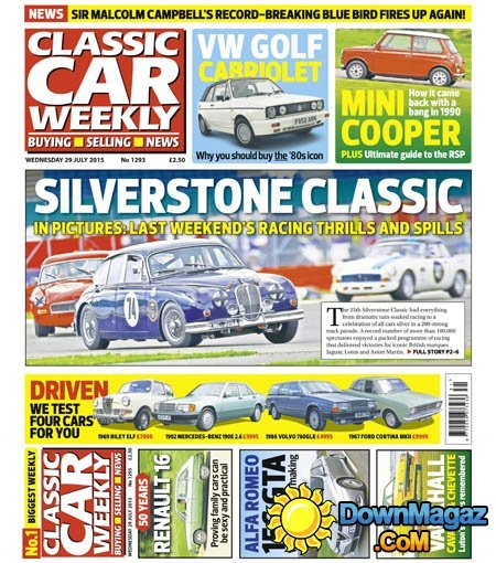Classic Car Weekly UK - 29 July 2015 Classic Car Weekly UK - 29 July 2015