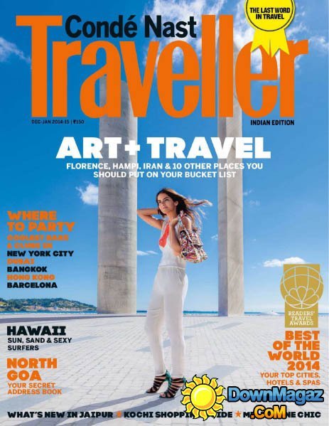 Conde Nast Traveller India - December 2014/January 2015 Conde Nast Traveller India - December 2014/January 2015