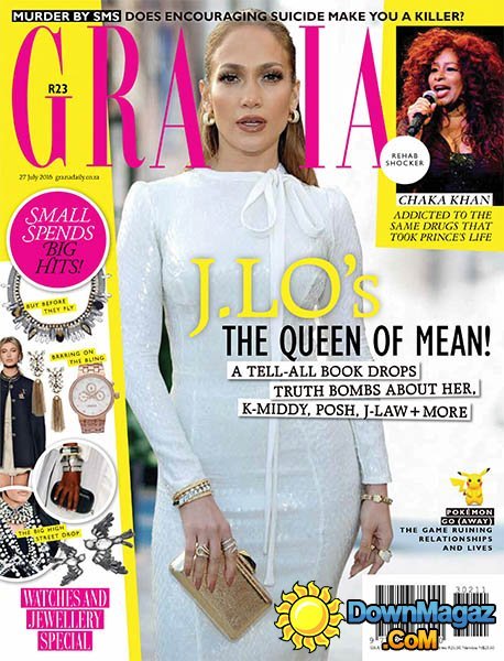 Grazia SA - 27 July 2016 Grazia SA - 27 July 2016