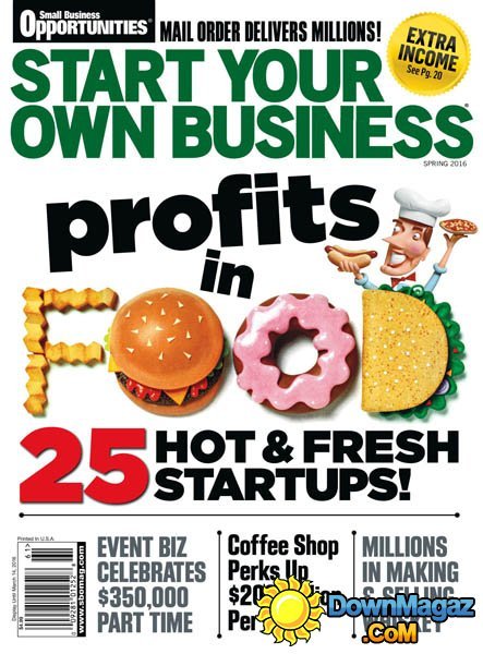 Start Your Own Business - Spring 2016 Start Your Own Business - Spring 2016