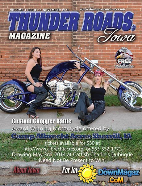 Thunder Roads of Iowa – November 2013 Thunder Roads of Iowa – November 2013
