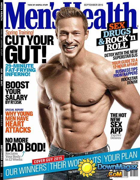 Men's Health South Africa - September 2015 Men's Health South Africa - September 2015