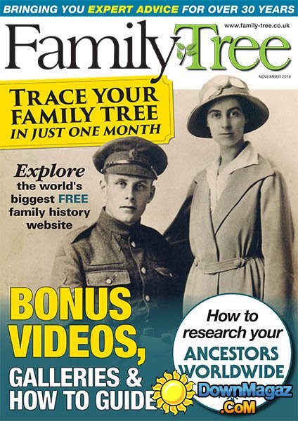 Family Tree UK - November 2016 Family Tree UK - November 2016