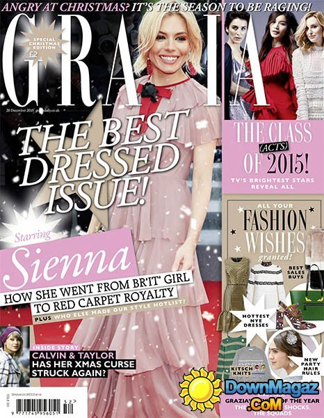 Grazia UK - 28 December 2015 Grazia UK - 28 December 2015