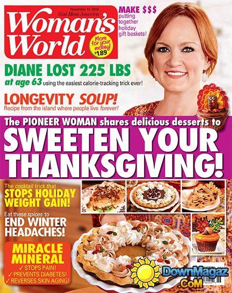 Woman's World USA - November 14, 2016 Woman's World USA - November 14, 2016