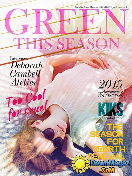 Green This Season - Spring 2015 Green This Season - Spring 2015