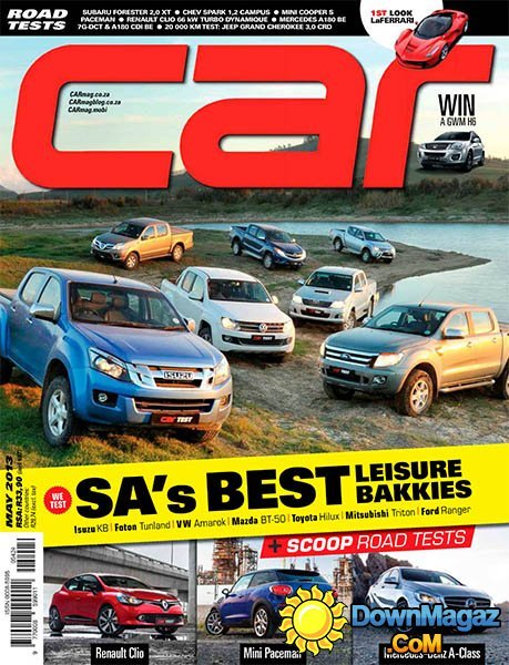 CAR South Africa - May 2013 CAR South Africa - May 2013