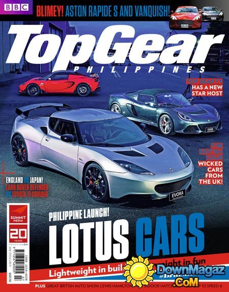 BBC Top Gear Pilippines - August 2015 BBC Top Gear Pilippines - August 2015