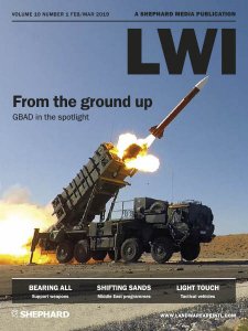 Land Warfare International - 02/03 2019 Land Warfare International - 02/03 2019