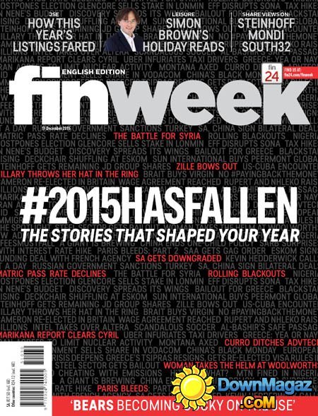 Finweek SA - 17 December 2015 Finweek SA - 17 December 2015