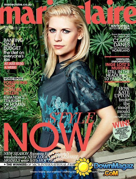 Marie Claire South Africa - September 2014 Marie Claire South Africa - September 2014