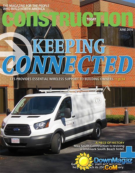 Construction Today - June 2016 Construction Today - June 2016