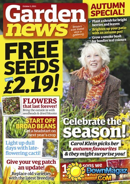 Garden News UK - 3 October 2015 Garden News UK - 3 October 2015